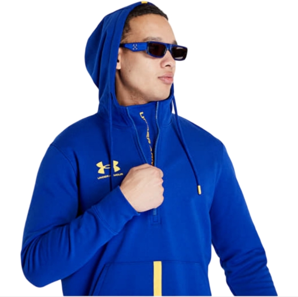 Under Armour Accelerate Hoodie Blue/Orange NWT